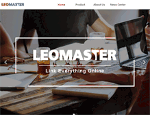 Tablet Screenshot of leomaster.com